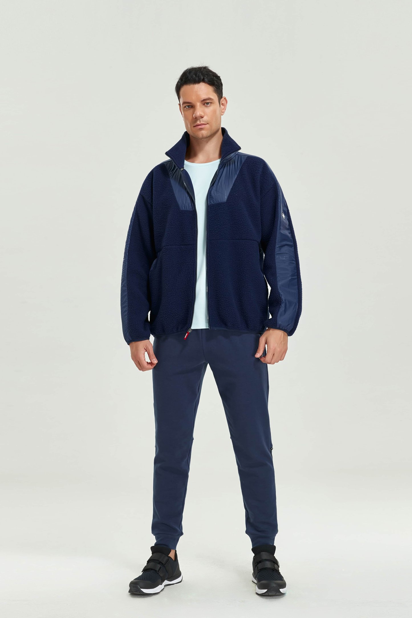 Men&#x27;s Long Navy Active Jacket