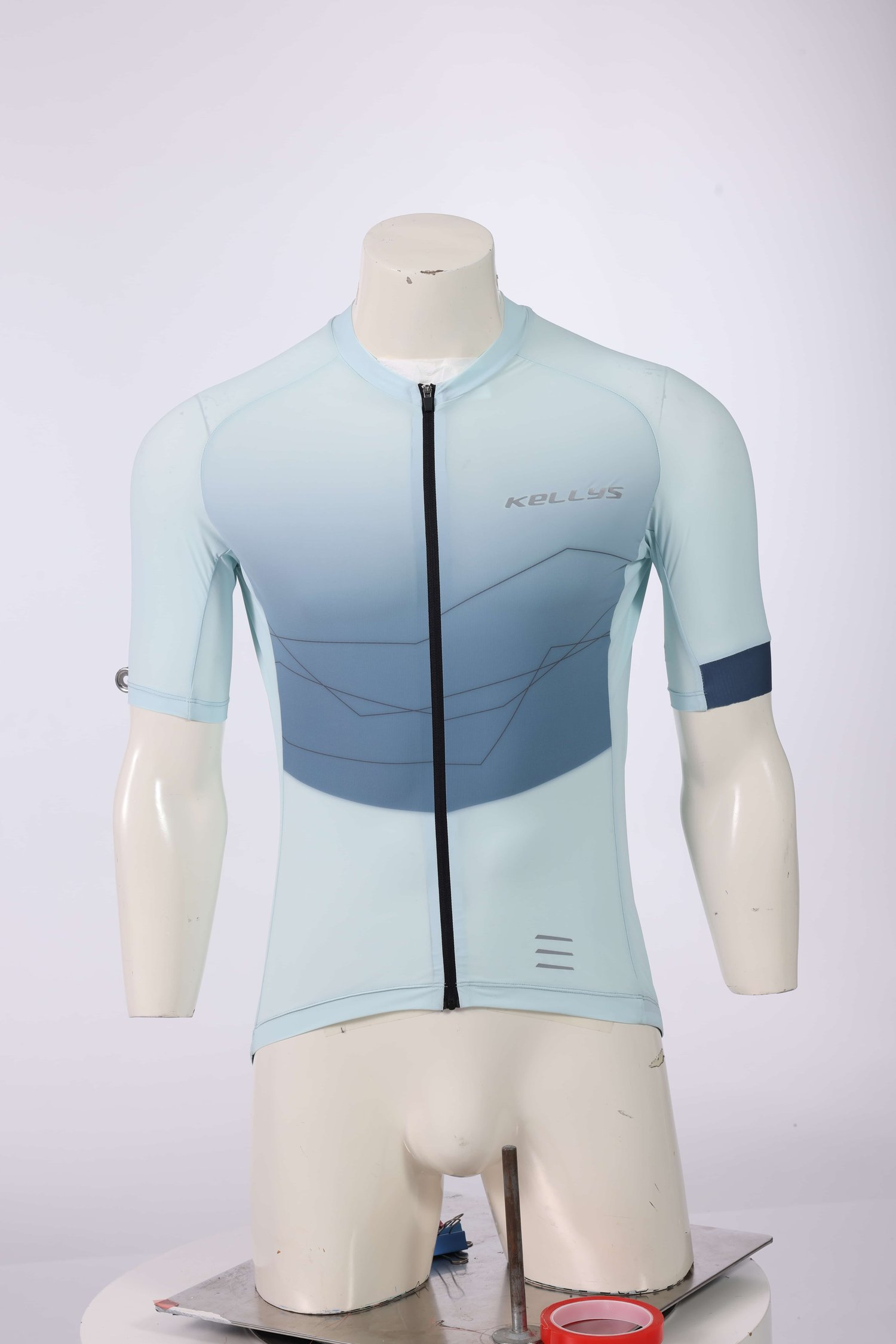 Gradient Reflective Cycling Jersey