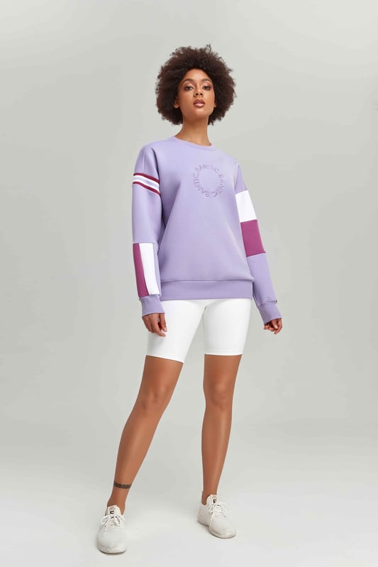 Spliced Colors Sweatshirt